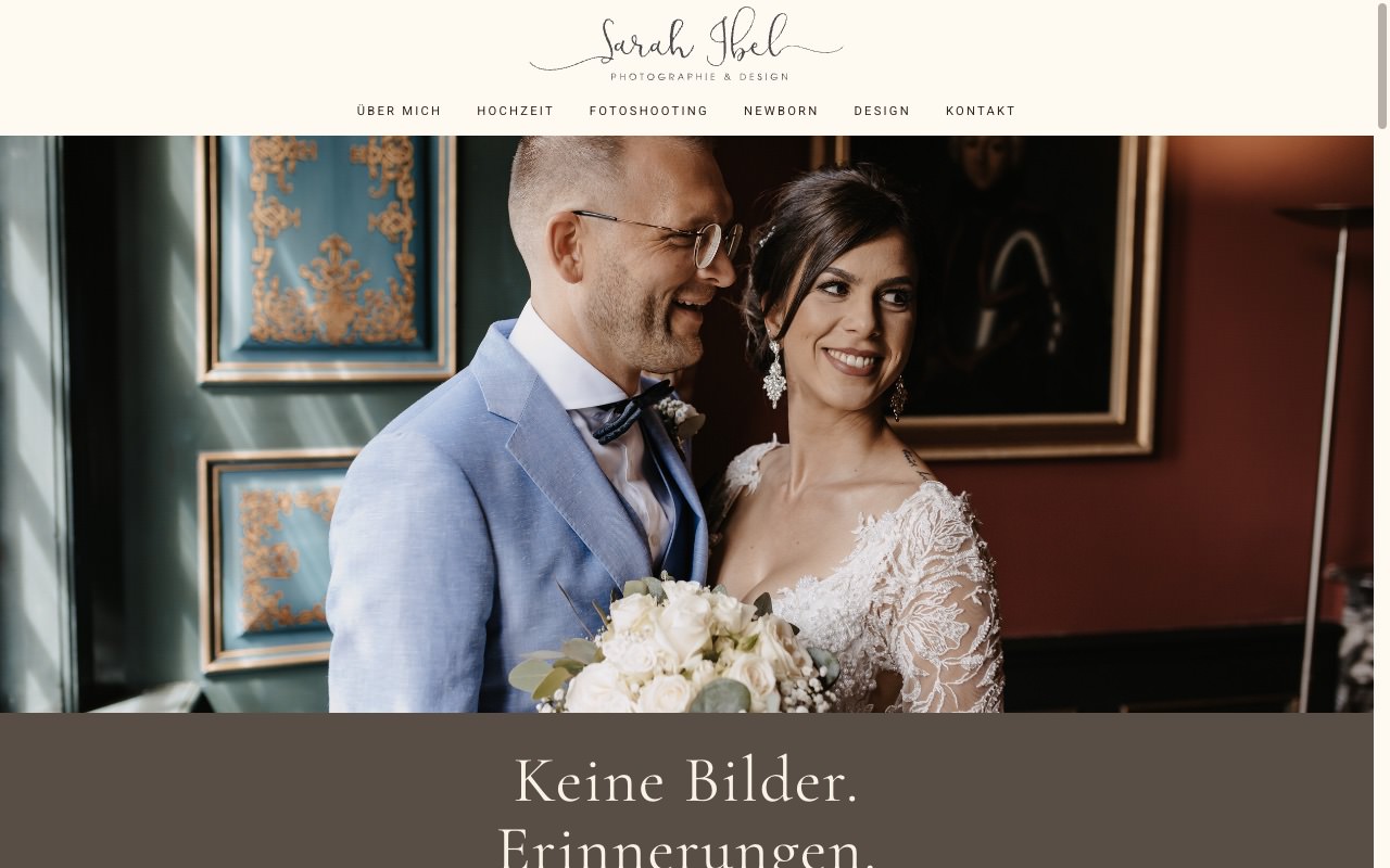 Startseite von Sarah Ibel